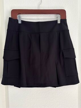 Athleta Black Pocket Mini Skirt